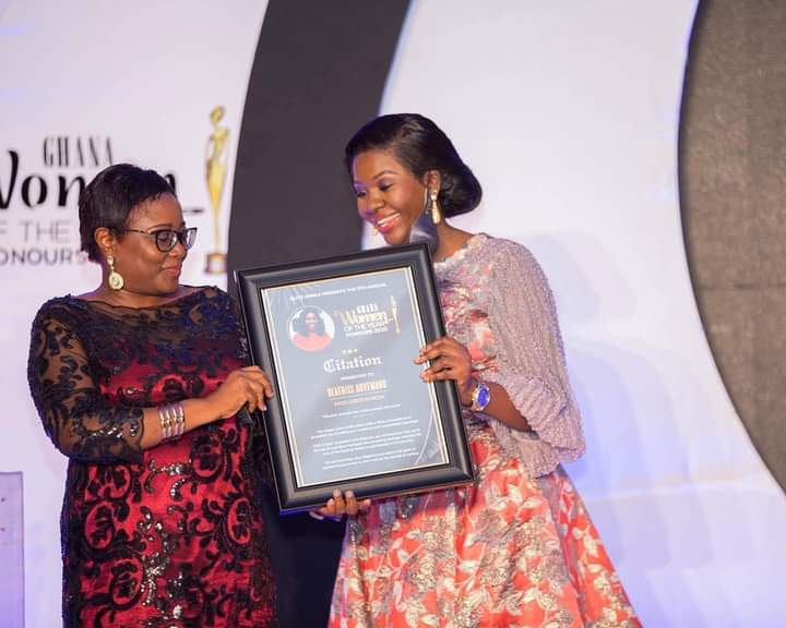 Group CEO of Media General Beatrice Agyemang Abbey honored at Ghana Women of the Year event