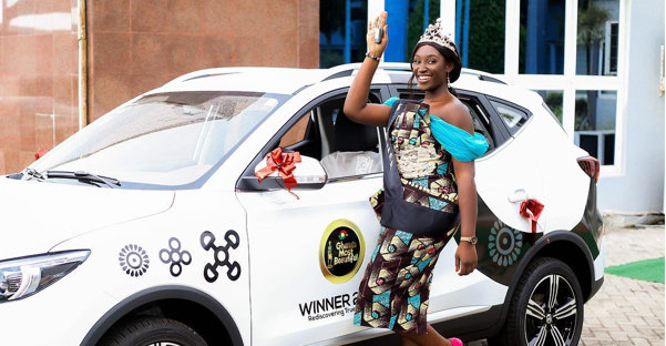 GMB 2021: Queen Sarfoa and others receive prizes, cash, and car