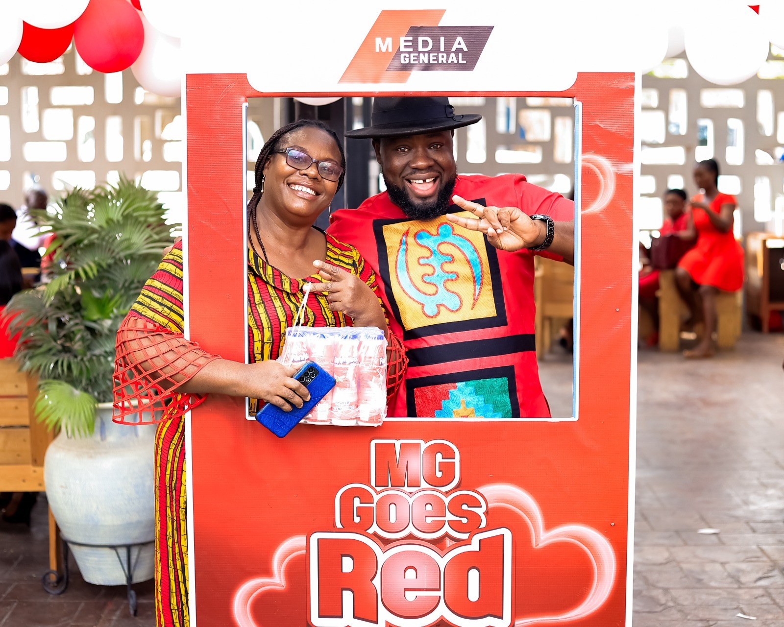 MG GOES RED ON VALENTINES DAY IN ACCRA, KUMASI AND TAKORADI￼