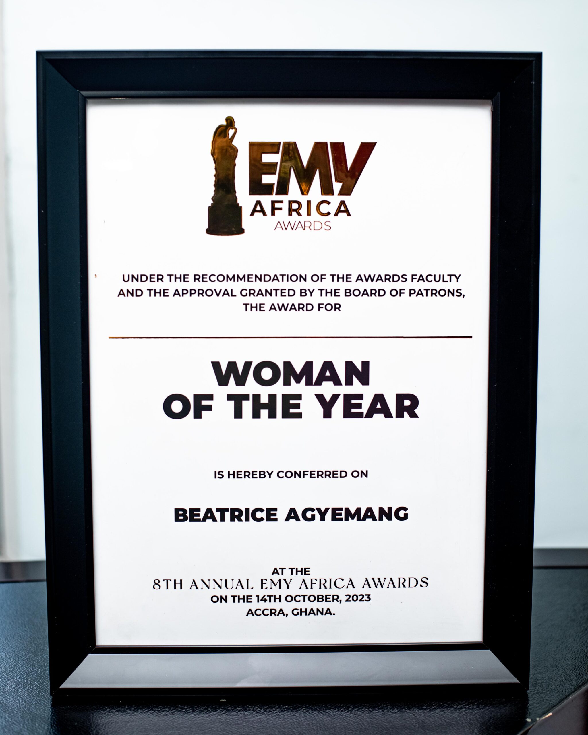 Group CEO Of Media General Wins Woman Of The Year At EMY Africa Awards 2023