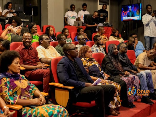 Guest at launch of the Onua Foundation